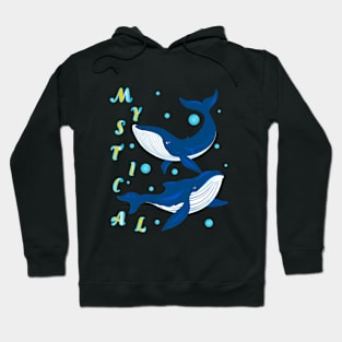 MYSTIC BLUE WHALE Hoodie